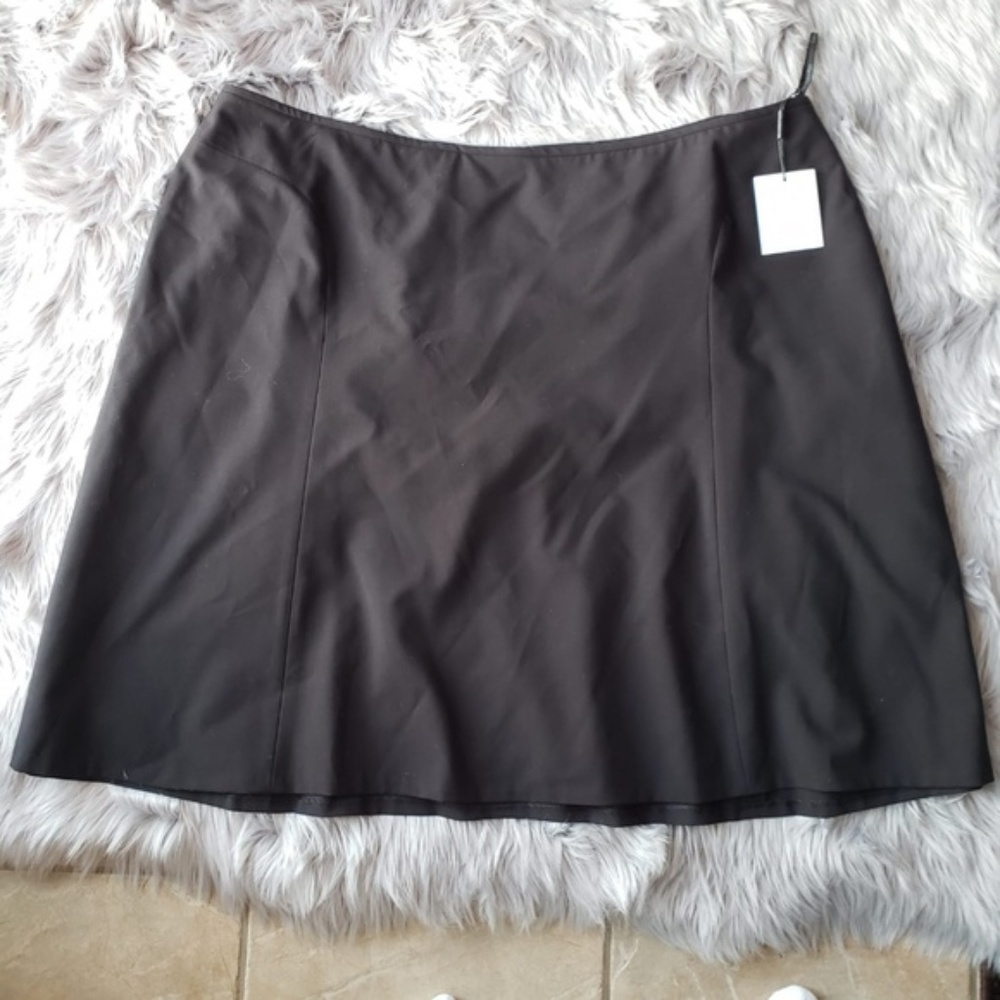 NWT CALVIN KLEIN black skirt sz 24W